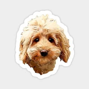 Cavapoo Cockapoo Doodle Cuteness Sticker